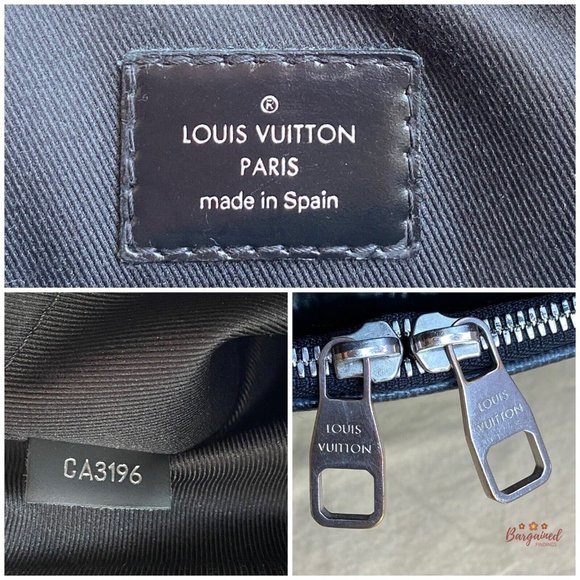 Authentic Louis Vuitton Damier Graphite Canvas Dayton Reporter PM Crossbody Bag - Picture 11 of 14